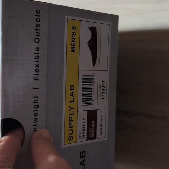 Supply Lab Men's Whatley Brown Sneaker Shoes - Picture 6 of 6